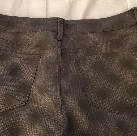 NYDJ Metallic Diamond Super Skinny Jeans - Picture 2 of 7